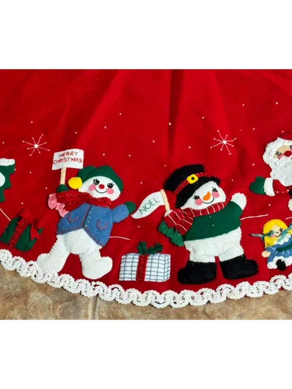 Completed Bucilla Cheerful Snowmen 84275 44